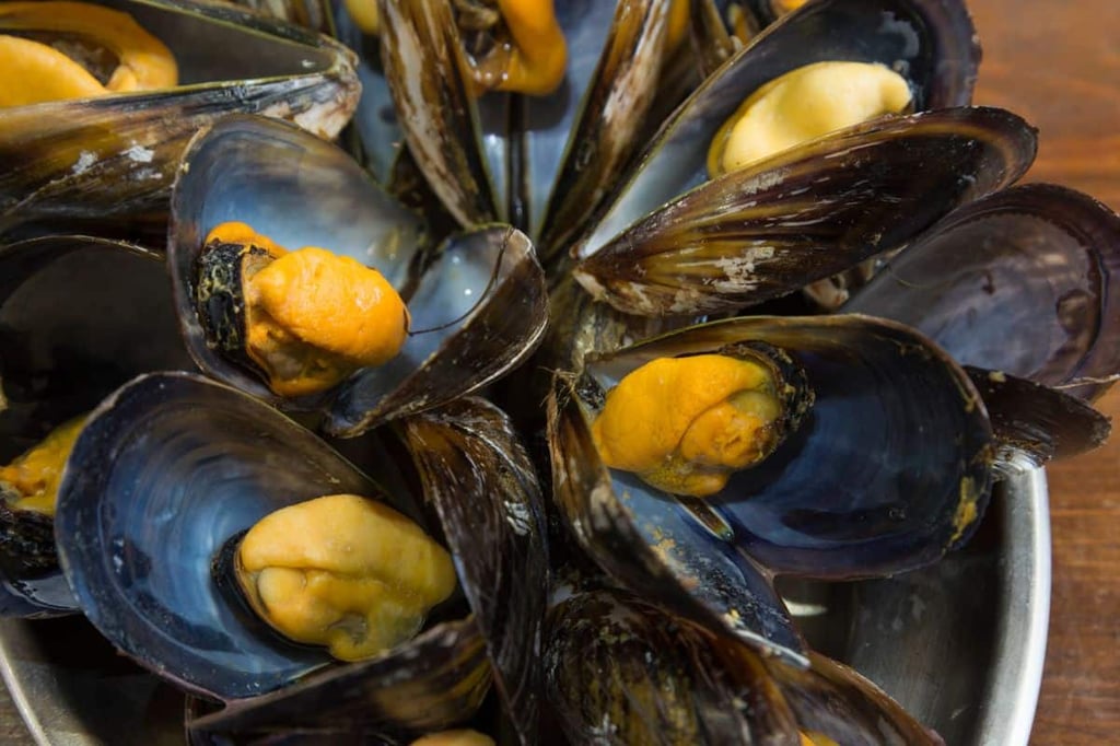 Steamed Mussels