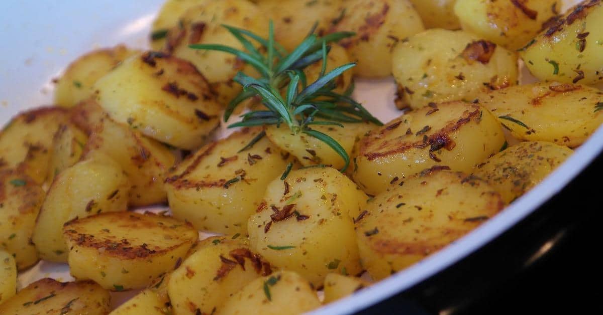 Making the Viral Parmesan Crusted Potatoes
